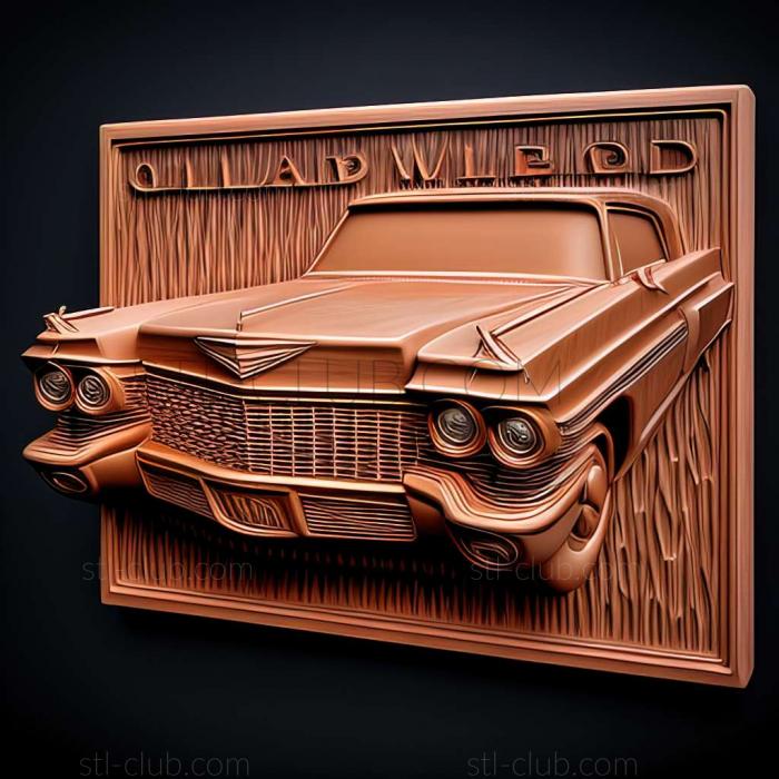 3D model Cadillac Deville 1965 1970 (STL)